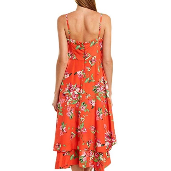 NWT Vince Camuto Floral Tiered High Low Sundress - Picture 5 of 6
